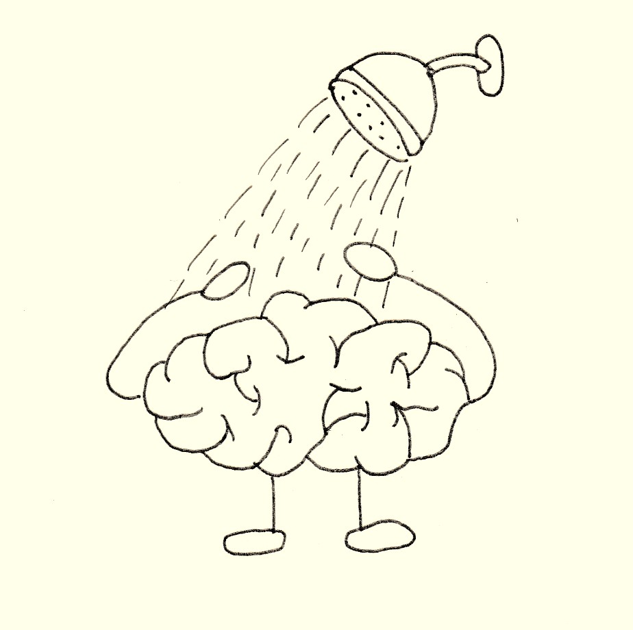 The epiphany from taking a shower